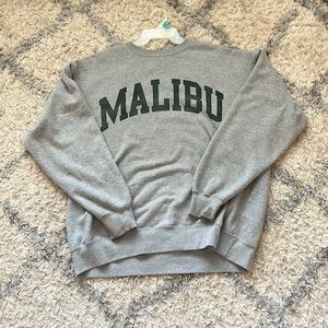 Brandy Melville oversized Malibu crewneck